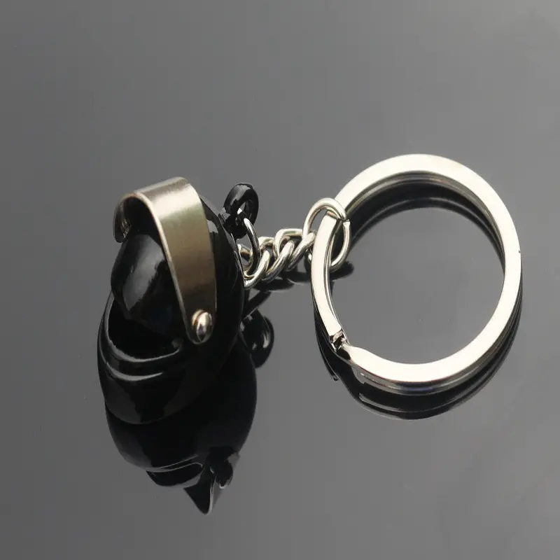 Keychain Creative Motorcycle Bicycle Helmet Key Ring Keyring Key Fob Key Chain For Fans Xbox Pc Rockstar Feida 1