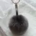 Keychain Faux Rabbit Fur Ball Key Chain Bag Plush Car Keys Ring Car Pendant Charm Gift 4