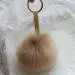 Keychain Faux Rabbit Fur Ball Key Chain Bag Plush Car Keys Ring Car Pendant Charm Gift 5