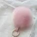 Keychain Faux Rabbit Fur Ball Key Chain Bag Plush Car Keys Ring Car Pendant Charm Gift 8