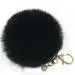 Keychain Fluffy Faux Rabbit Fur Ball Charm Plush Car Key Ring For Bag Pendant Gift 1
