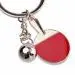 Keychain Novelty Souvenir Metal Dice Gifts Charm Key Ring Trinket Lovely Car Key Pendant Amzing 1