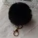 Keychain Rabbit Fur Ball Key Chain Bag Plush Car Keys Ring Car Key Pendant Charm Gift 2