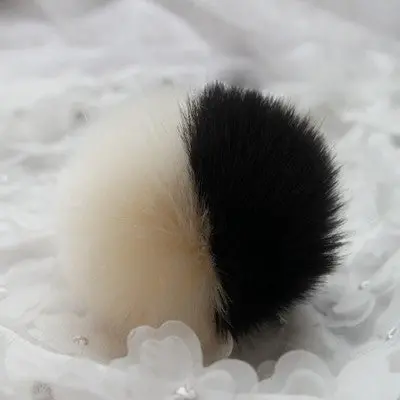 Keychain Rabbit Fur Ball Keychains For Bag Plush Car Key Ring Cars Keys Pendant Jewelry Gifts 2