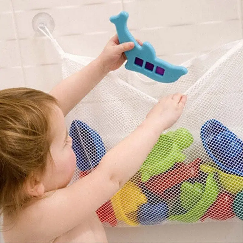 Kids Baby Bath Tub Toy Bag Hanging Organizer Storage Bag Small 37X36cm 71365 1
