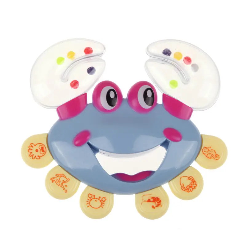 Kids Baby Rattle Toy Crab Design Hbell Musical Jingle Shaking Educational Born Mobile Baby Toys 1