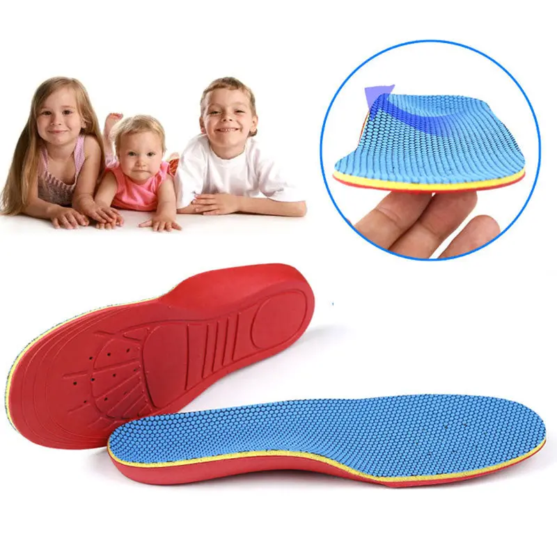 Kids Orthopedic Insoles Foot Care Flat Foot Arch Support Shoe Insoles Pads Flatfeet Pain Relief 1
