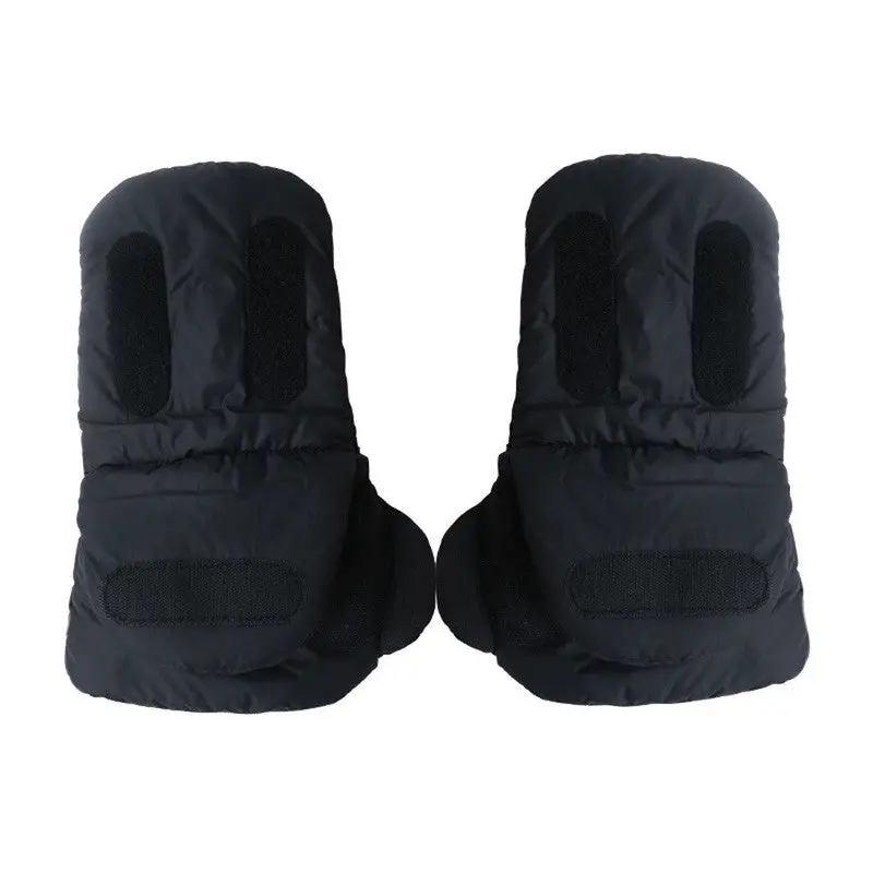Kids Pram Stroller Accessory Hand Muff Warm Fur Fleece Gloves Warm Gloves Baby Stroller Cover 2