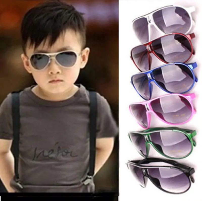 Kids Sunglasses Children Boy Gril Cute Sunglass Shades Plastic Frame Sunglasses Sun Glasses Goggles Cool 1