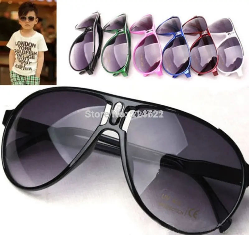 Kids Sunglasses Children Boy Gril Cute Sunglass Shades Plastic Frame Sunglasses Sun Glasses Goggles Cool 4