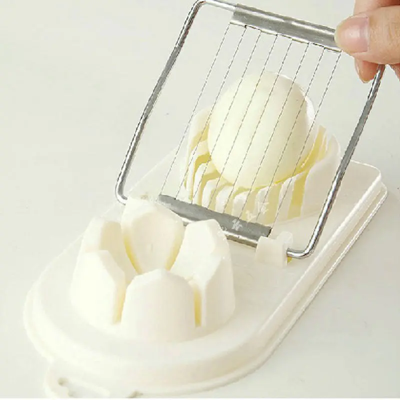 Kitchen Convenient 2 In 1 Multifunction Flower Pattern Edge Cut Kitchen Cutter Egg Slicer Sectioner 50183 1