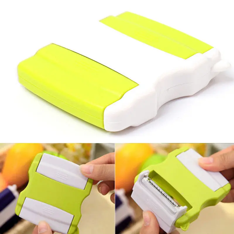 Kitchen Portable Gadget Multifunctional Telescopic Fruit And Vegetable Peeler 66318 1