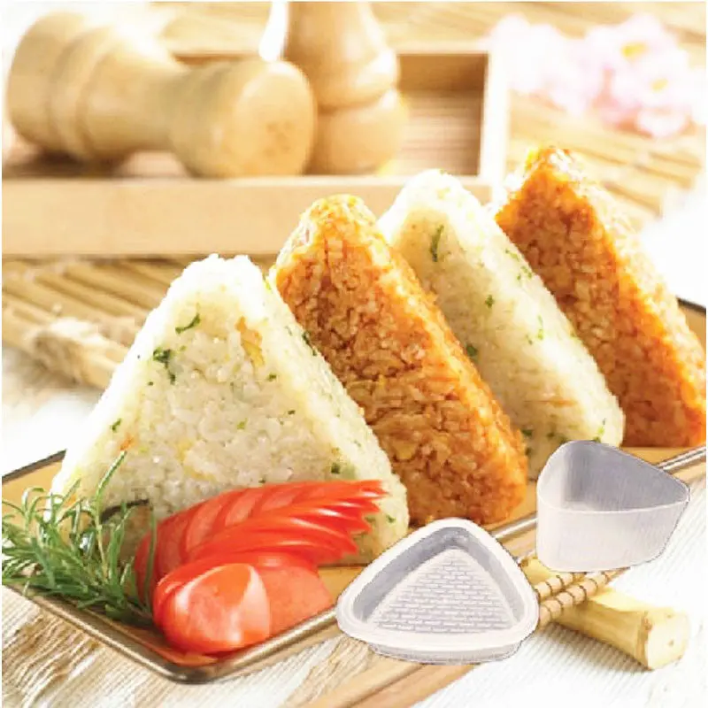 Kitchen Practical 5 Sets Form Mold Sushi Diy Onigiri Rice Ball Bento Press Maker Mold Tool 56978 1