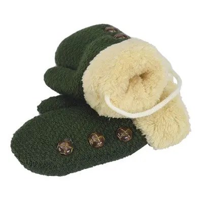 Knitted Gloves Children Warm Rope Mittens Boy Leaf Girl Glove 4