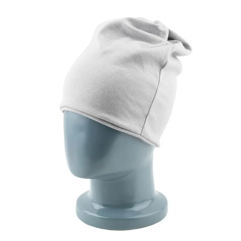 Knittedcap Casual Beanies Solid Color Hip-Hop Snap Slouch Skullies Bonnet Beanie Hat Gorro 2
