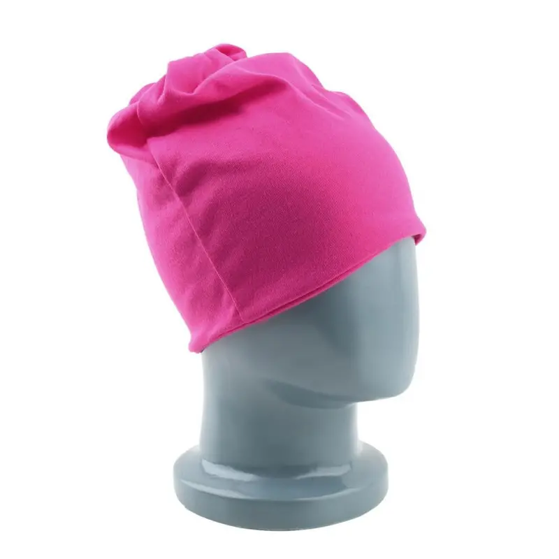 Knittedcap Casual Beanies Solid Color Hip-Hop Snap Slouch Skullies Bonnet Beanie Hat Gorro 5