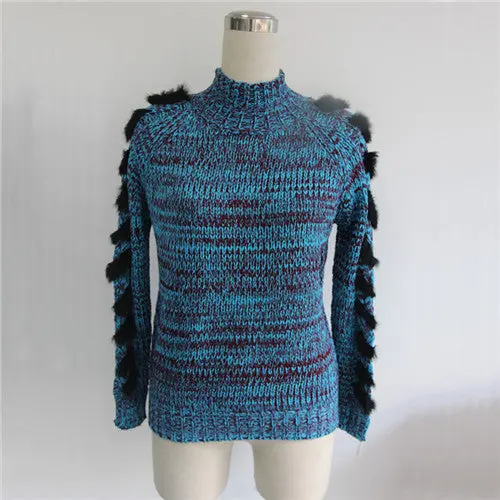 Knitting Pullover Sweater Jumper Pull Femme Warm Turtleneck Women Sweaters And Pullovers Long Sleeve Sweaters 2