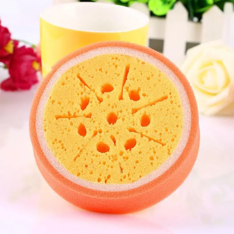 Korea Fruit Section Of Thicker Sponge Strong Decontamination Cleaning Cloth Wipe Cloth Rag Washing Towels 70004 1