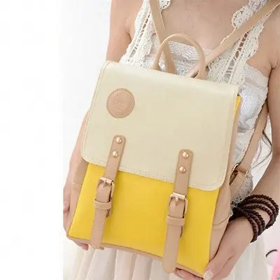 Korean Backpacks Pu Leather Shoulder Bag Small Backpack Embossed Leisure Bags Mochila Feminina 4