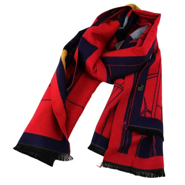 Korean Style Keep Warmdual Usage Thick Scraf Super Long Ladies Air Conditioned Room Scarf 1
