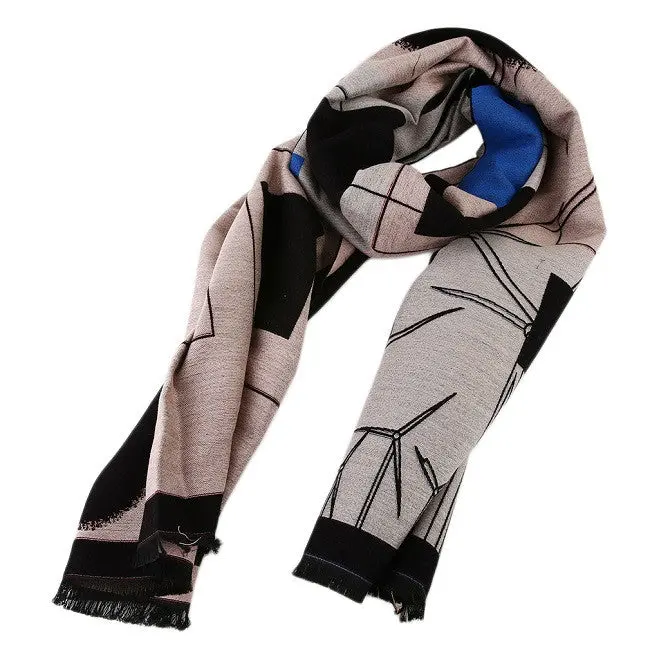 Korean Style Keep Warmdual Usage Thick Scraf Super Long Ladies Air Conditioned Room Scarf 3