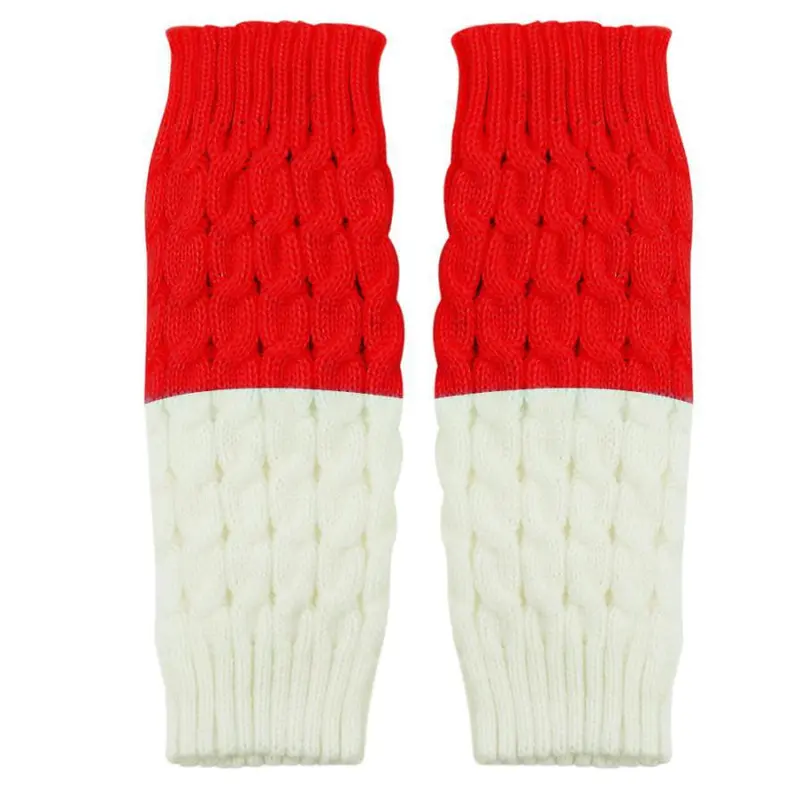 Korean Women Lady Knitted Crochet Socks Leg Boots Warmer Cover Leggings 5
