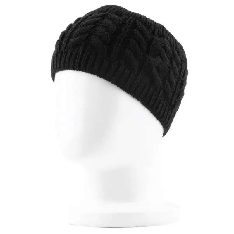 Koreanwarmbraided Knit Hat Cap Headband Hair Bands 1