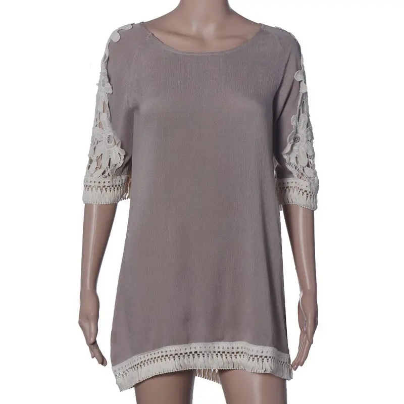 Lace Casual Lace Short Mini Dress Women Clothing Dresses Big Sizes Vintage Dress Vestidos Style Dress 4