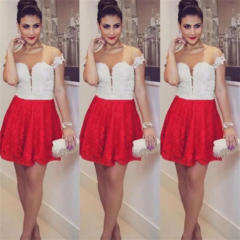 Lace Sleeveless Party Bodyconsexy Mini Dress Cute Girl Clothes 5 Size Smlxlxxl 1