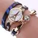 Ladies Bracelet Wrist Watch Women Famous Rhinestone Clock Pu Leather Quartz Dress Watches Relogios 1