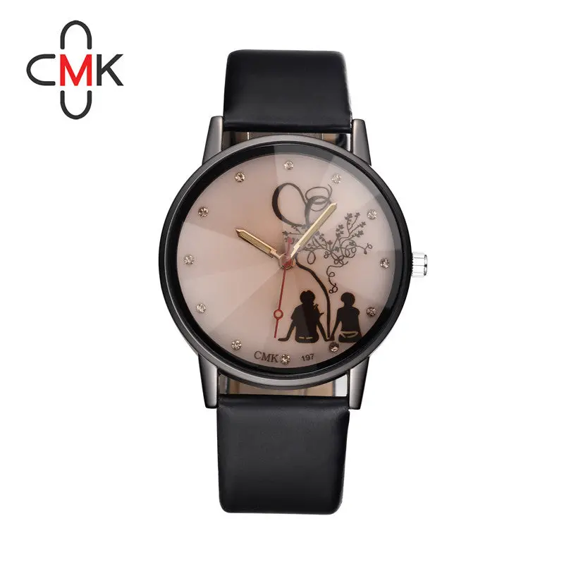 Ladies Dress Watch Woman Watches Luxury Leather Wristwatch Waterproof Analog Sport Wrist Watch Relojes Mujer 1