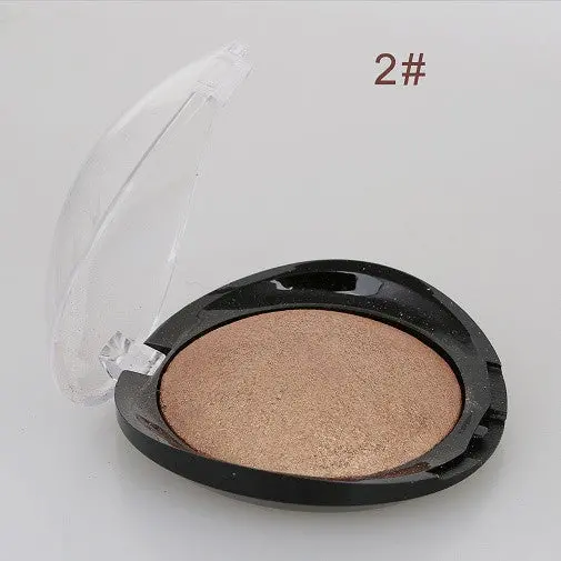 Ladies Facial Cosmetic Tools Baked Cheek Blush Powder Facial Makeup Blusher Cosmetic Shadow 2