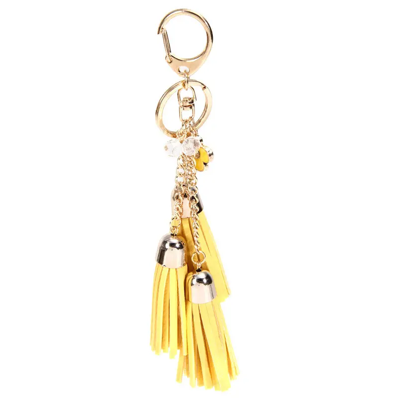 Ladies Keychain Bag Tassel Keychain Bag Handbag Key Ring Car Key Small Pendant Feida 7