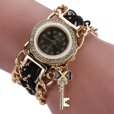 Ladies Luxury Steel Watches Women Crystal Rhinestone Reloj Woman Watch Sparkling Dress Watches Relogio 1