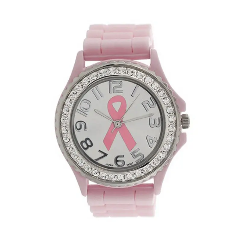 Ladies Luxury Women Watches Crystal Rhinestone Reloj Woman Watch Shining Large Dial Watch Montre Mujer Pink 1