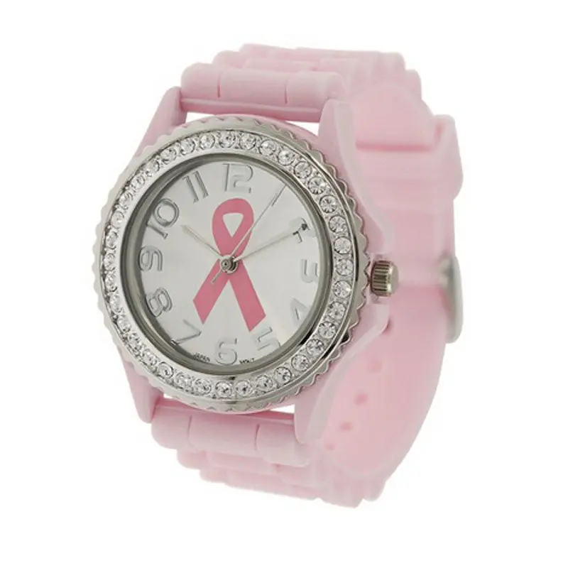 Ladies Luxury Women Watches Crystal Rhinestone Reloj Woman Watch Shining Large Dial Watch Montre Mujer Pink 2