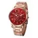 Ladies Watch Luxury Geneva Women Watches Rose Gold Stainless Steel Relogio Feminino Wrist Watches Dames Horloge Feida 7
