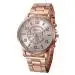 Ladies Watch Luxury Geneva Women Watches Rose Gold Stainless Steel Relogio Feminino Wrist Watches Dames Horloge Feida 8