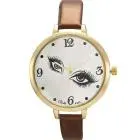 Ladies Watch Montre Eye Pattern Leather Wrist Watch Famous Watches Dropshipping Feida 3
