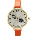Ladies Watch Montre Eye Pattern Leather Wrist Watch Famous Watches Dropshipping Feida 6