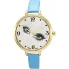 Ladies Watch Montre Eye Pattern Leather Wrist Watch Famous Watches Dropshipping Feida 9