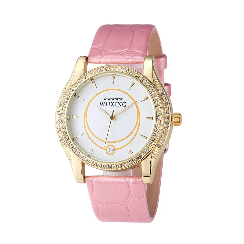 Ladies Watches Luxury Women Watches Montre Stainless Steel Analog Leather Quartz Watch Clock Women 4
