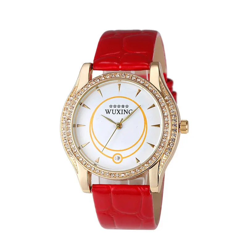 Ladies Watches Luxury Women Watches Montre Stainless Steel Analog Leather Quartz Watch Clock Women 5