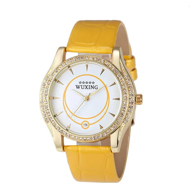 Ladies Watches Luxury Women Watches Montre Stainless Steel Analog Leather Quartz Watch Clock Women 8