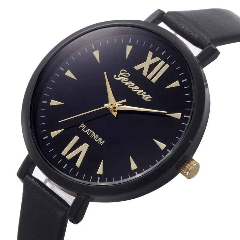Ladies Watches Women Time Fine Watch Strap Leather Analog Simple Clock Dial Wrist Bracelet Watch Montre 1