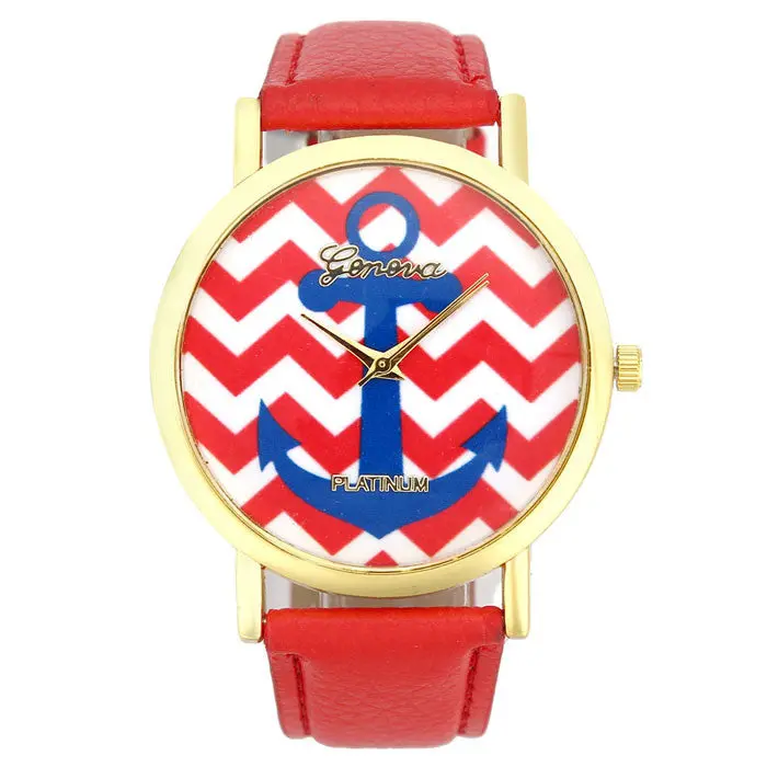 Ladies Women Girl Watch Quartz Boat Infinity Anchor Leather Wrist Watch For Men Famous Watches Gifts Sale Feida 5