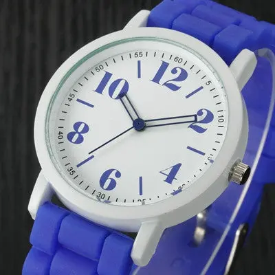 Ladies Womens Watches Analog Silica Jelly Gel Quartz Elegant Dress Wrist Watch Gift Montre Relogio 2
