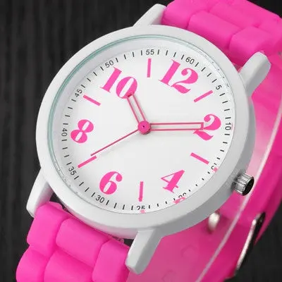 Ladies Womens Watches Analog Silica Jelly Gel Quartz Elegant Dress Wrist Watch Gift Montre Relogio 5