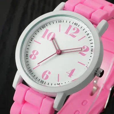 Ladies Womens Watches Analog Silica Jelly Gel Quartz Elegant Dress Wrist Watch Gift Montre Relogio 6
