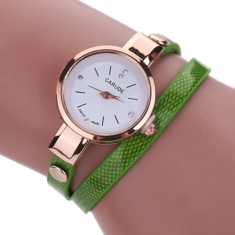 Ladies Wrist Watch Women Bracelet Watch Leather Stainless Steel Quartz Dress Watch Relogio Feminino 5